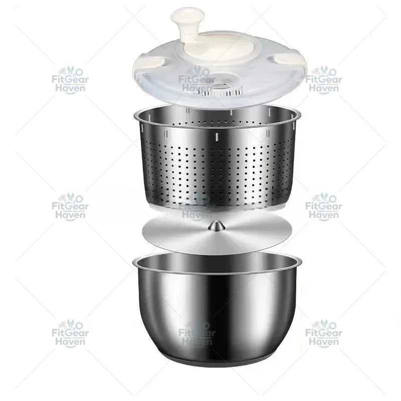 Suitable for stainless steel salad dehydrator, dehydration washing machine, fruit and vegetable cleaning