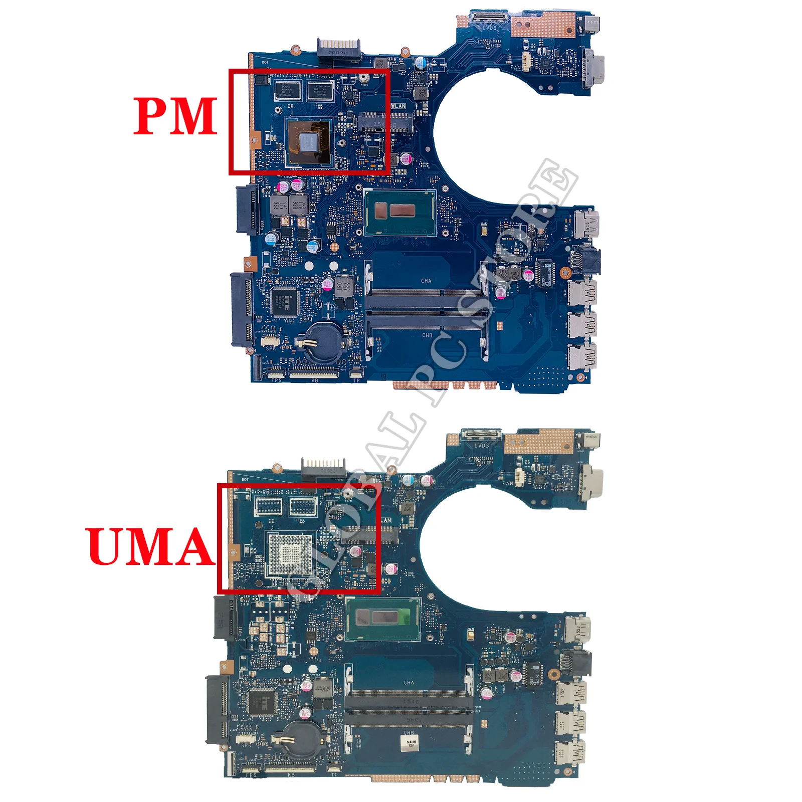 P452LA Mainboard For ASUS P452LJ PE452LA PRO452LA PRO452LJ PX452LJ PX452LA PE452LJ P452L Laptop Motherboard I3 I5 I7 5th