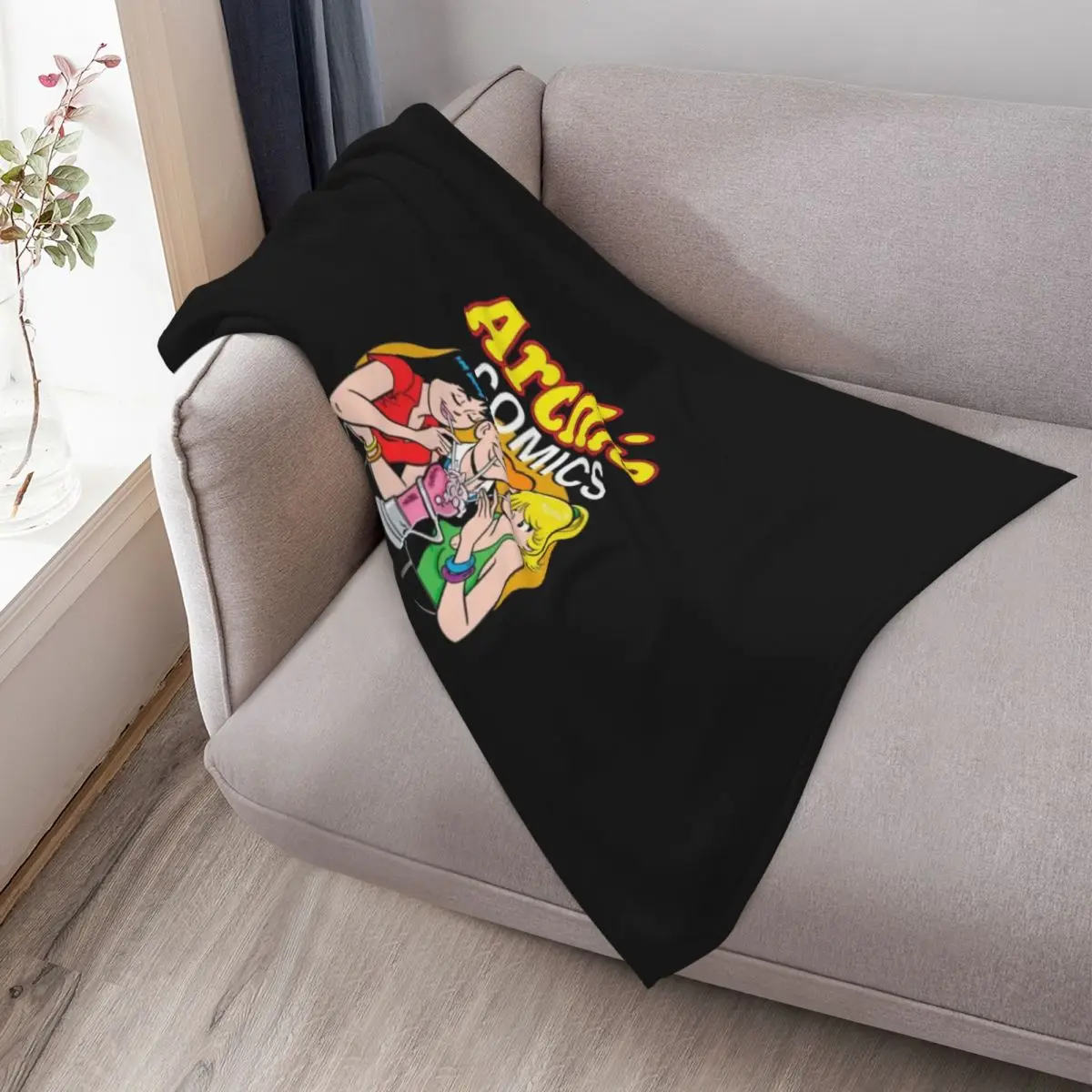 أرشي كوميكس تي شيرت رمي بطانية الأرائك الثقيلة للنوم أريكة سرير كيس النوم البطانيات #3