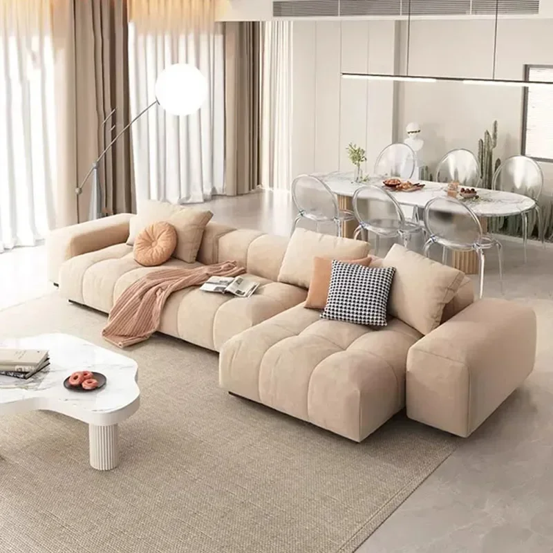 Living Rooms and Sofas Furniture for Living Room L Shape Sofa in Vacuum Packaging Inflatable Armchair