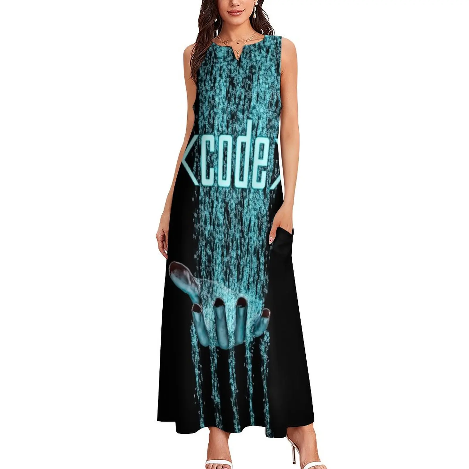 Code Long Dress summer dresses for women 2025 long dress women