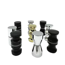 Stylish Shower Glass Door Handle,Sliding Shower Doors Knob,Double Sided Pull Hardware Replacement Parts for Bathroom Glass Doors