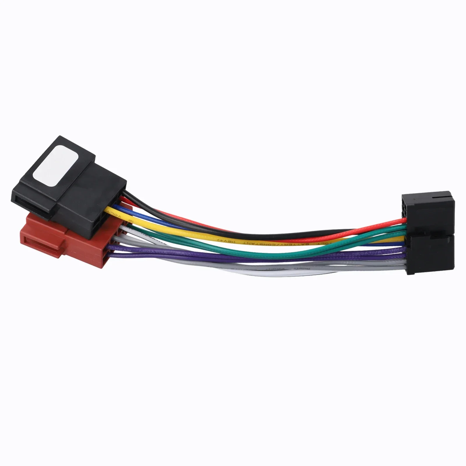 Black High Universality Fitment Car Radio ISO Adapter High Quality Car Radio ISO Adapter Pin Cable Din Connector