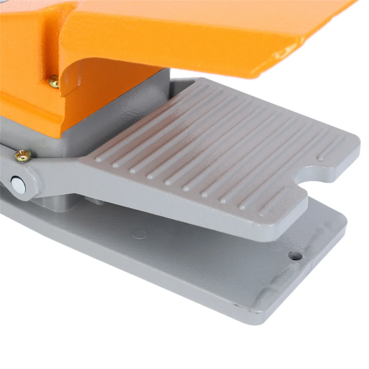 Trending Now LT4 foot switch aluminium case treadle pedal switch for machine tool control silver contact