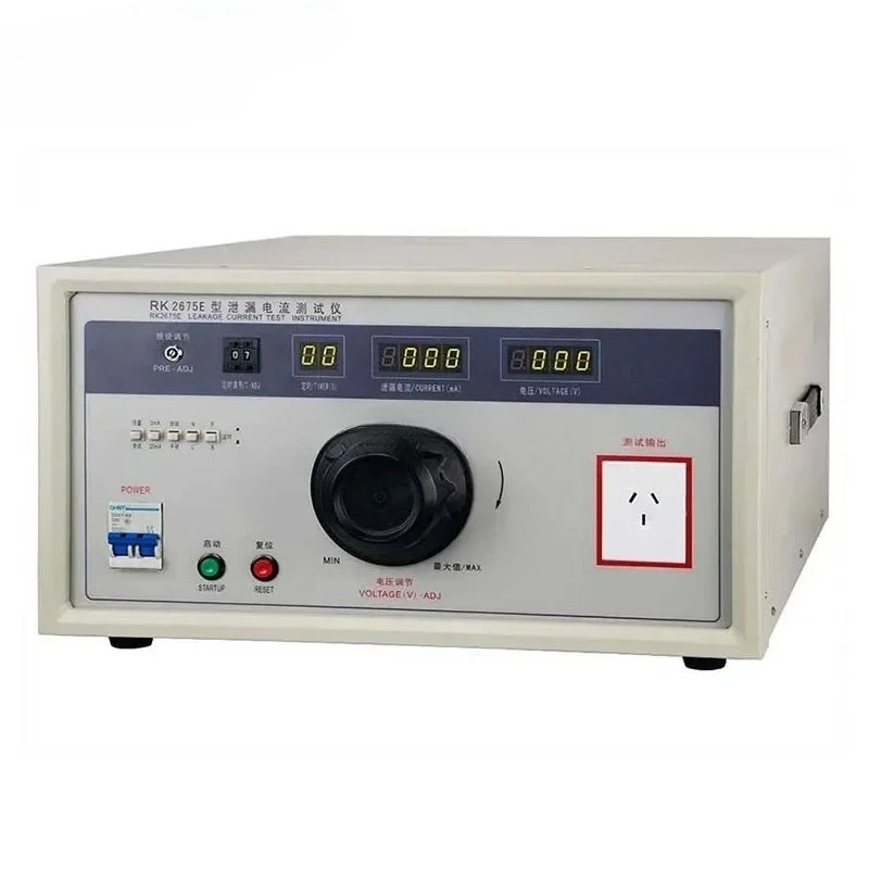REK 5000VA AC 250V leakage current tester RK2675E current test 2/20mA Desktop Leakage current tester