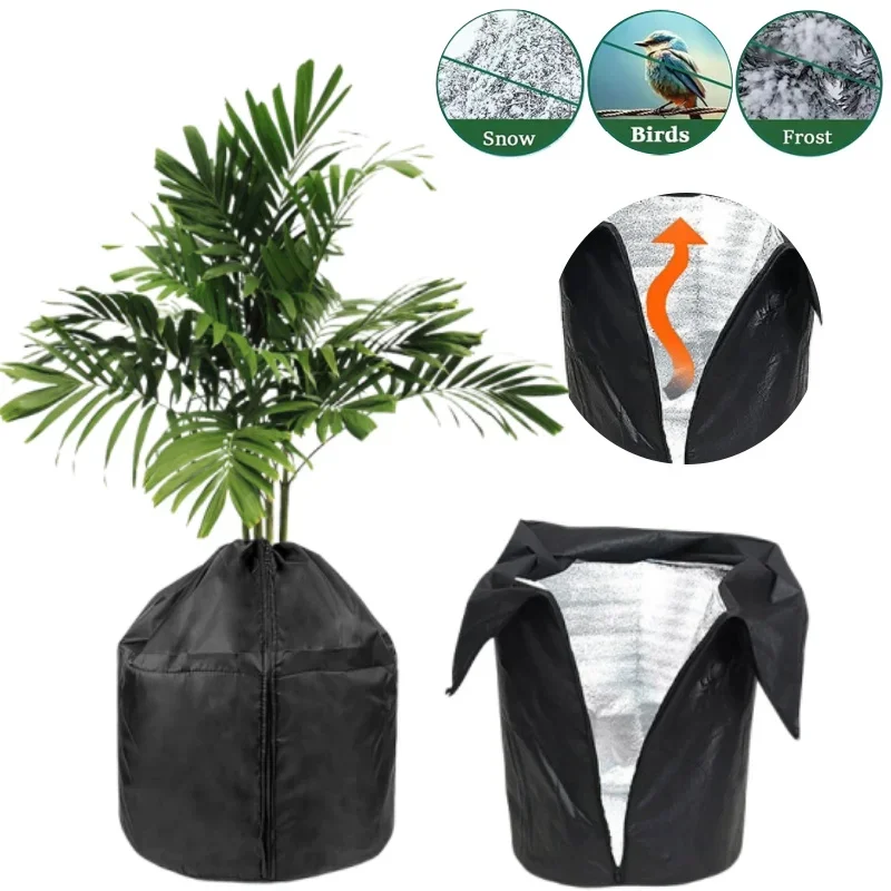 

Plant Frost Covers Cold Resistant Winter Protection Blankets for Garden Yard Trees Flowers Shrubs Potted Plant Supplies