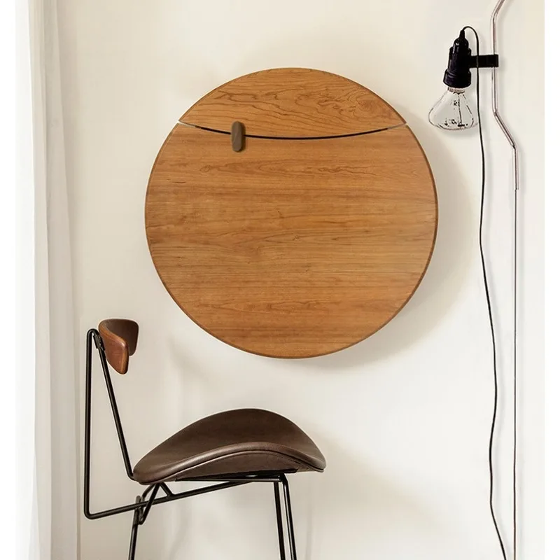 

Wall-mounted dresser, folding table, small bedroom dressing cabinet, dressing table, small apartment