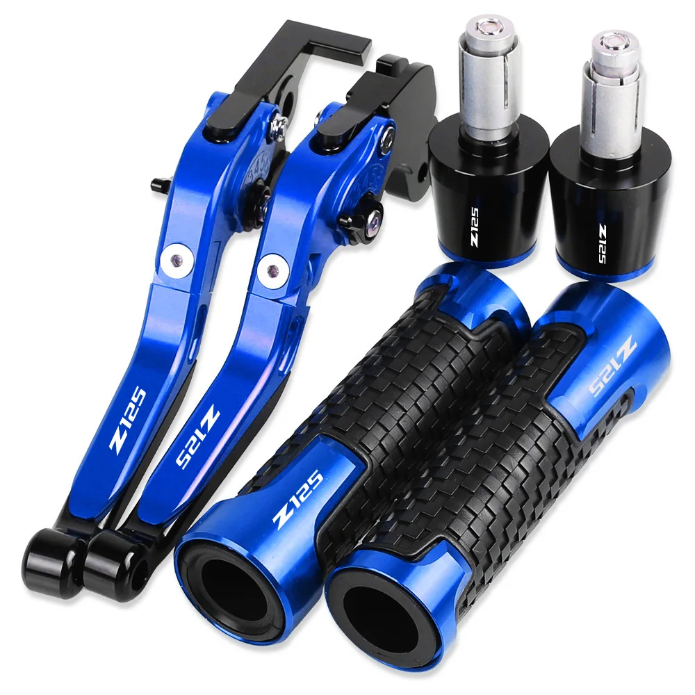 

For YAMAHA XTZ125 2014 2015 XTZ 125 Motorcycle Aluminum Adjustable Brake Clutch Levers Handlebar Hand Grips ends