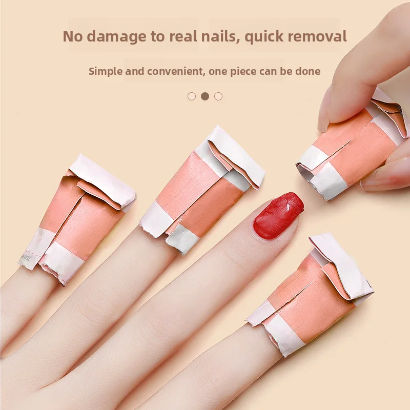 Nail Remover Bag Nail Art Special Disposable Cleaning Alcohol Nail Remover Towel Does Not Hurt Nail Remover Supplies Set