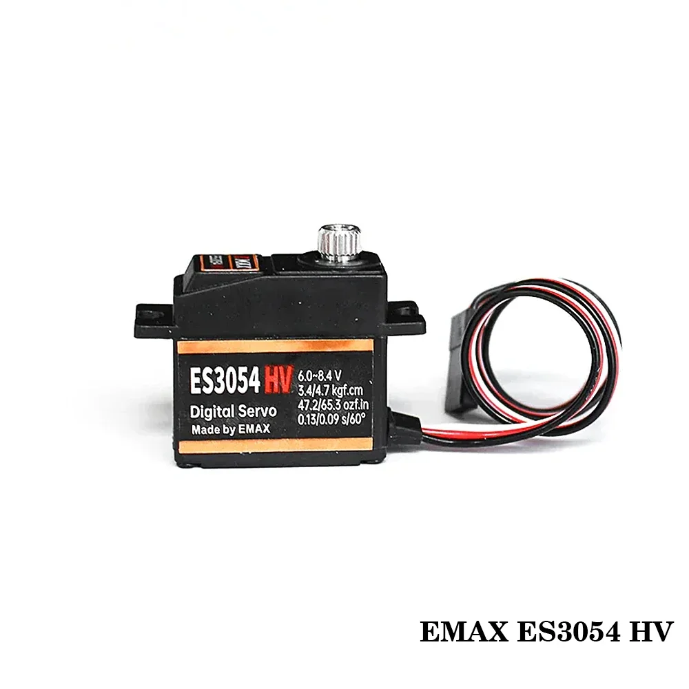 EMAX-Metal Gear de Alta Tensão, Servo Padrão Digital e Simulação para Carro RC, Robô e Avião, Para Todos os Propósitos, ES3054 HV, 20G, ES3005 HV, 43G