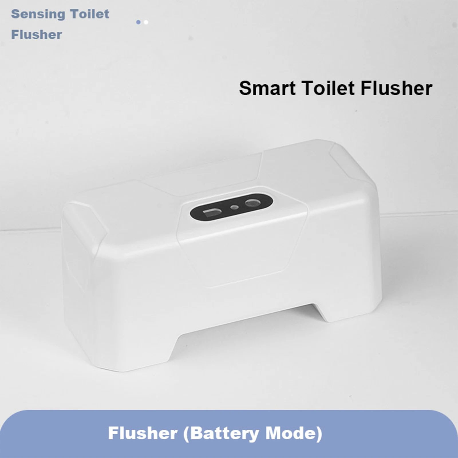 

Toilet Flush Sensor Touchless Toilet Flush Aid Toilet Motion Sensor Automatic Flush Button On-Touch Flush Switch 0.25S Induction