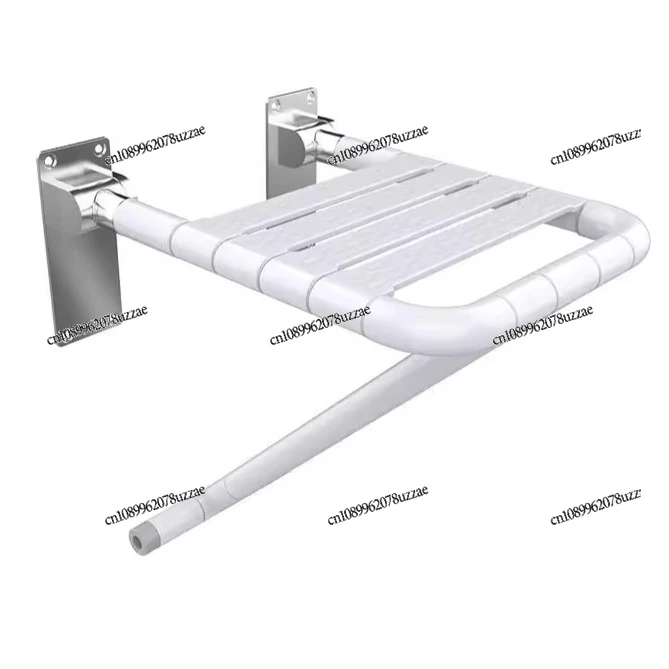 

Senior-friendly Wall-mounted Bath Chair Bathroom for The Elderly and Disabled Bath Stool Non-slip Barrier-free Upturned Folding