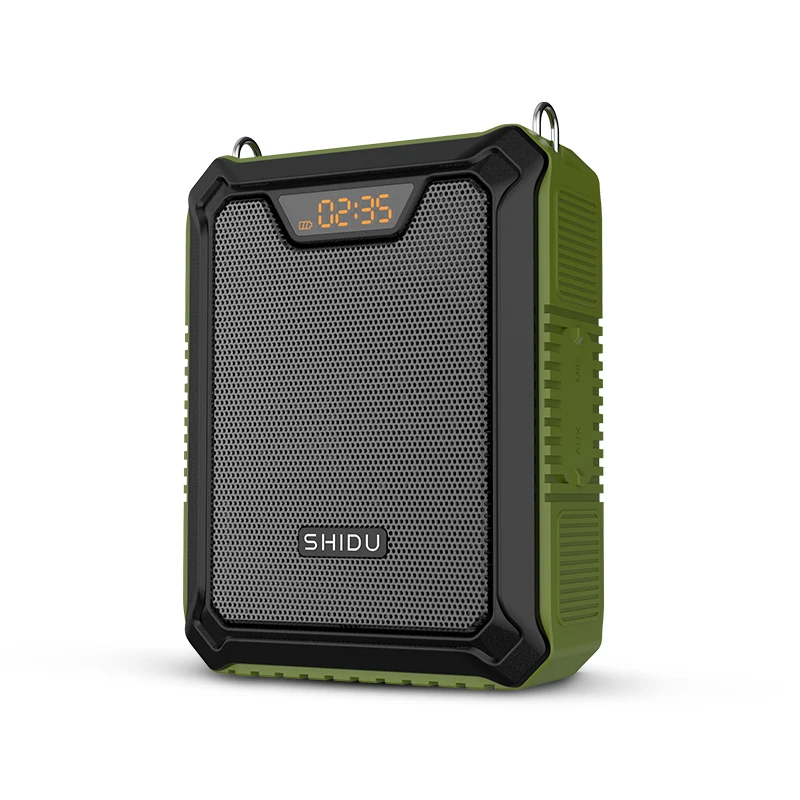 SHIDU Wired M900 Amplifier 25W Portable IPX6 One-Button Recording Teacher-Specific Model with 2200mAh Emergency Charging