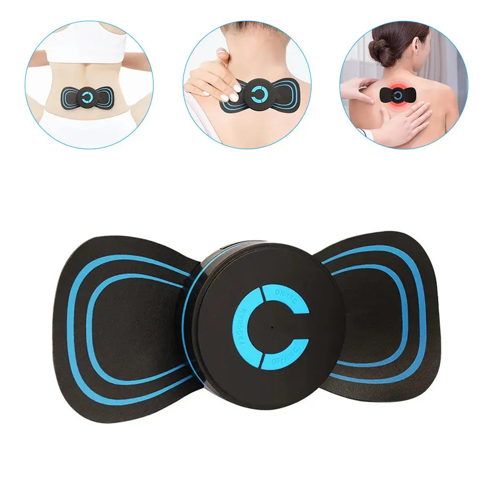 1Set Intelligent Neck Massager Professional Electric Massage Pad for Relaxation Multi-Function Vibration Therapy Cervical Pain