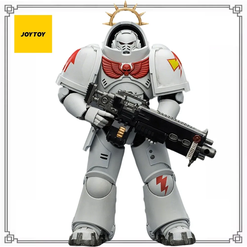 

100% Original Genuine in Stock JOYTOY Warhammer 40000 White Scars Heavy Intercessor, Armed with Heavy Bolt Rifle and Bolt Pistol