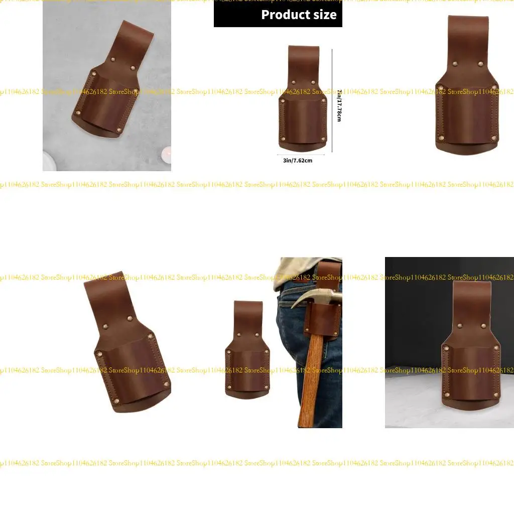 

Держатель кожаного молотка Q2Q4 для ремня висящих стальных колец в кольцах для молотков