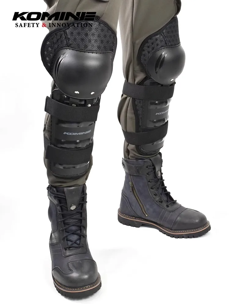 

KOMINE SK-462 Four Seasons General Purpose Windproof Leg Guard Motorcycle Riding Equipment Anti-fall Wear-resistant Knee Brace