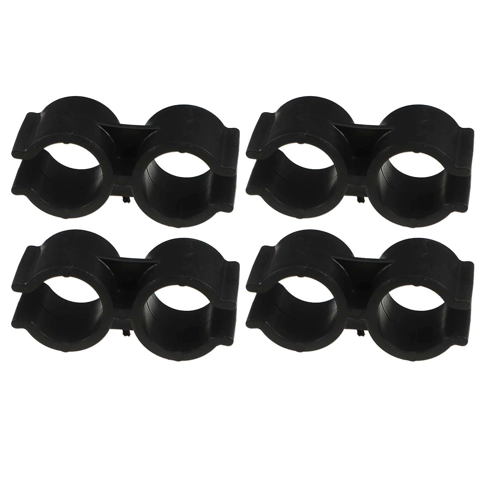 

Dustpan Broom Connecting Buckle 1 8 2 cm Pipe Clips Double Tube Clamp Easy Installation Fits Most Dustpans Brooms Plastic