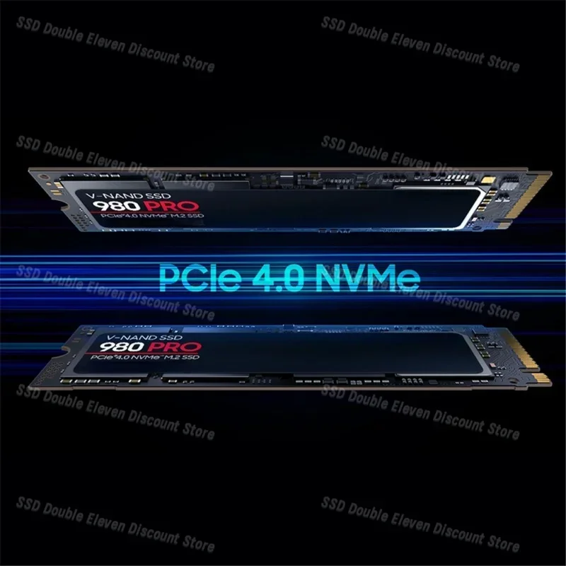 980Pro 8 تيرا بايت SSD NVMe M.2 2280 1 تيرا بايت 2 تيرا بايت 4 تيرا بايت القرص الصلب الداخلي محرك الحالة الصلبة PCIe Gen 4.0x4 لأجهزة الكمبيوتر المحمول PS5 والكمبيوتر المكتبي المحمول