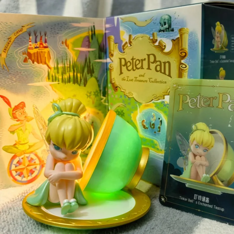 

Новый Miniso Peterpan The Lost Treasure Series слепая коробка модные кавайные аниме фигурки загадочная коробка настольное украшение коллекционная подарочная игрушка