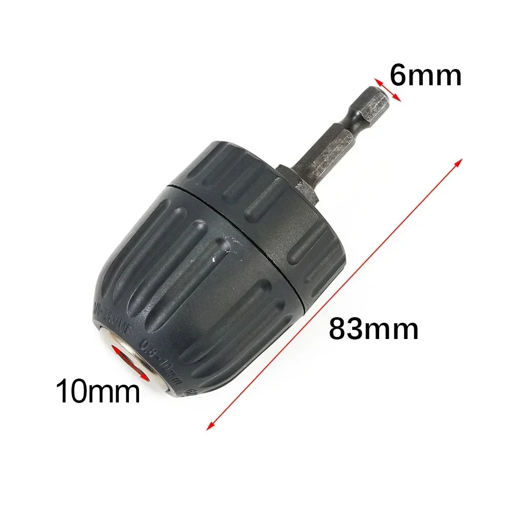 Imagem -06 - Broca sem Chave 0.810 mm Mandril 4in Hex Shank Mandril Adaptador de Mudança Rápida Conversor Driver para Mão Broca Elétrica Ferramentas Elétricas