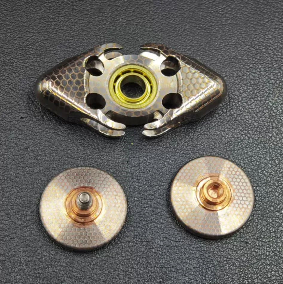 Used EDC FFA Superconducting 6off Star Right fidget decompression toy