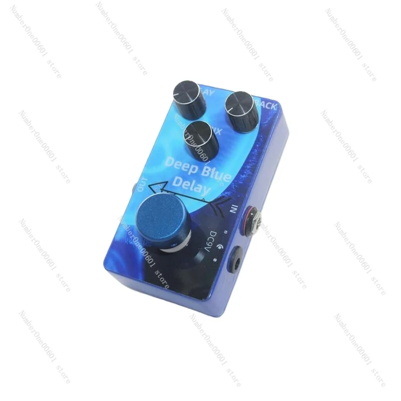 Diy Handmade Electric Guitar Single Block Deep Blue Delay Duplicate Deep Blue Delay Effect Circuit Board