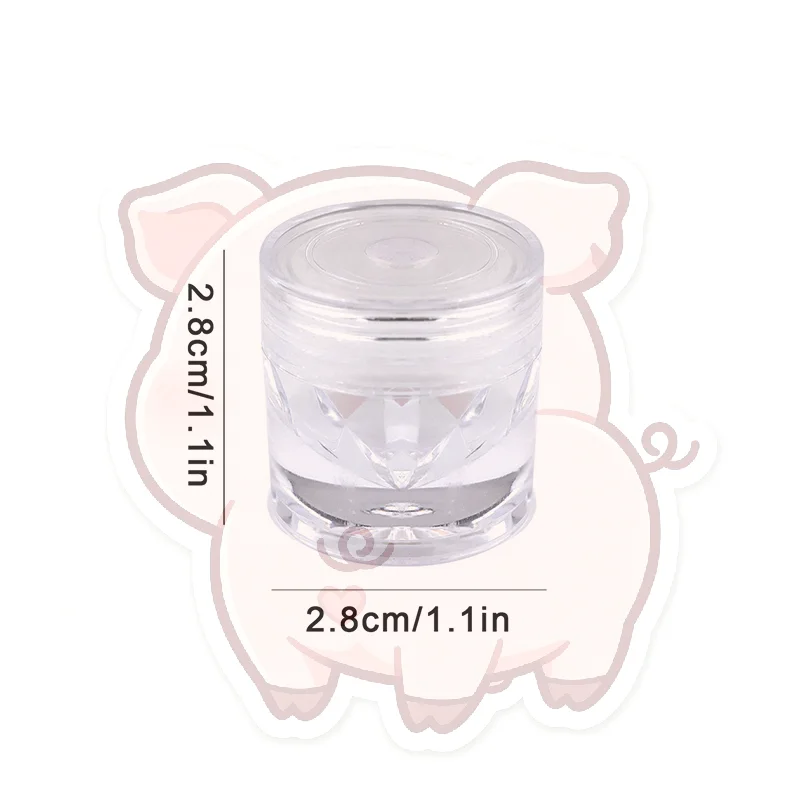 1Jar Plating Aurora Chrome Nail Powder Orange High-Gloss Moonlight Mirror Fine Glitter Pigment Pearl Rubbing Dust Shine