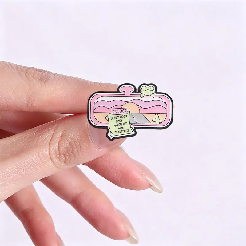 Lustige Emaille-Pins mit positiven Zitaten: Spanische Latino-Slang-Broschen, Emotional Support Coworker Abzeichen, Schmuckgeschenke für Freunde – Detail 11