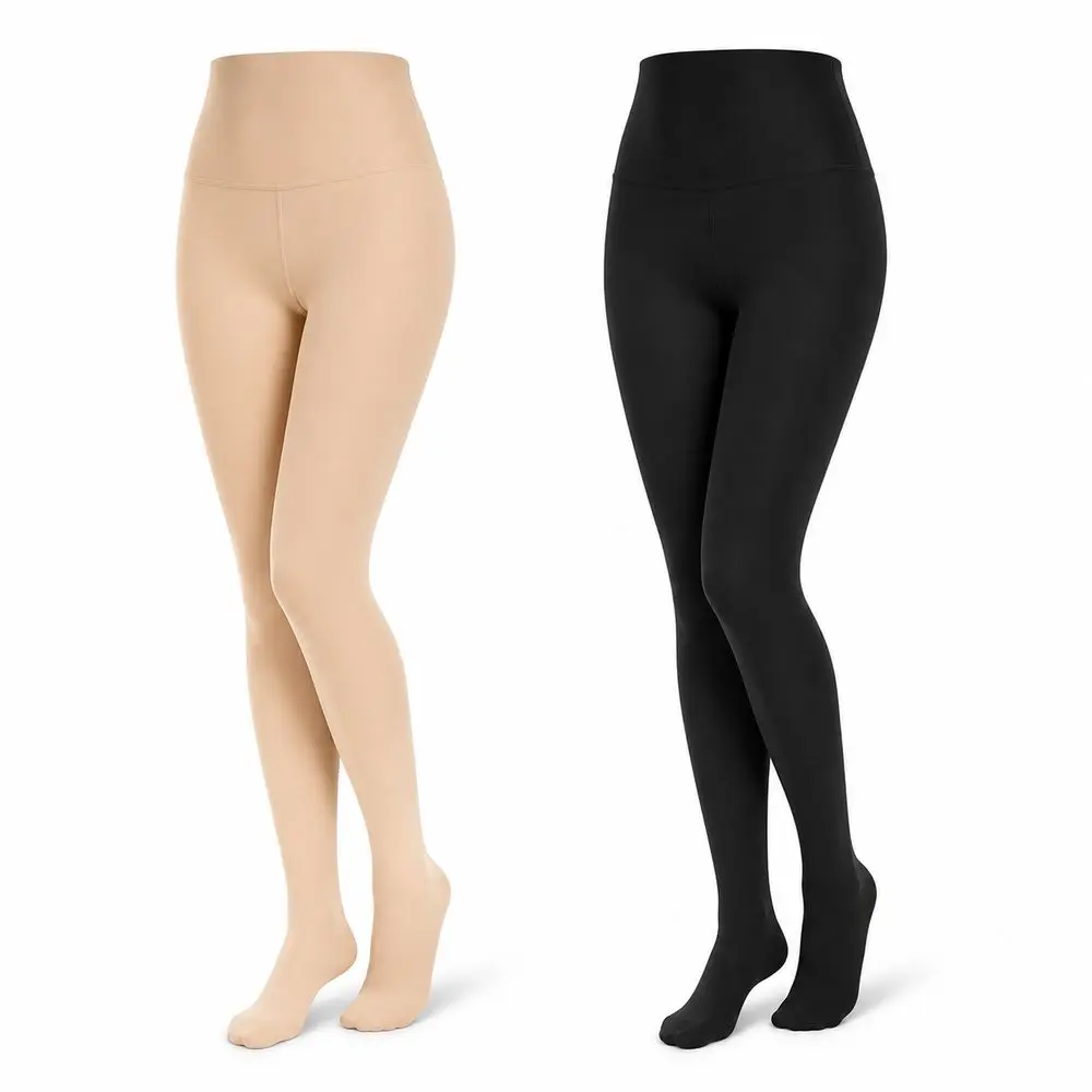 New Ice Silk Diving Tights High Waist Full Foot Full Foot Leggings Breathable Sun Protection Swim Leggings