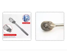 

1 шт. немагнитный титановый инструмент: трещоточный ключ 1/4 дюйма