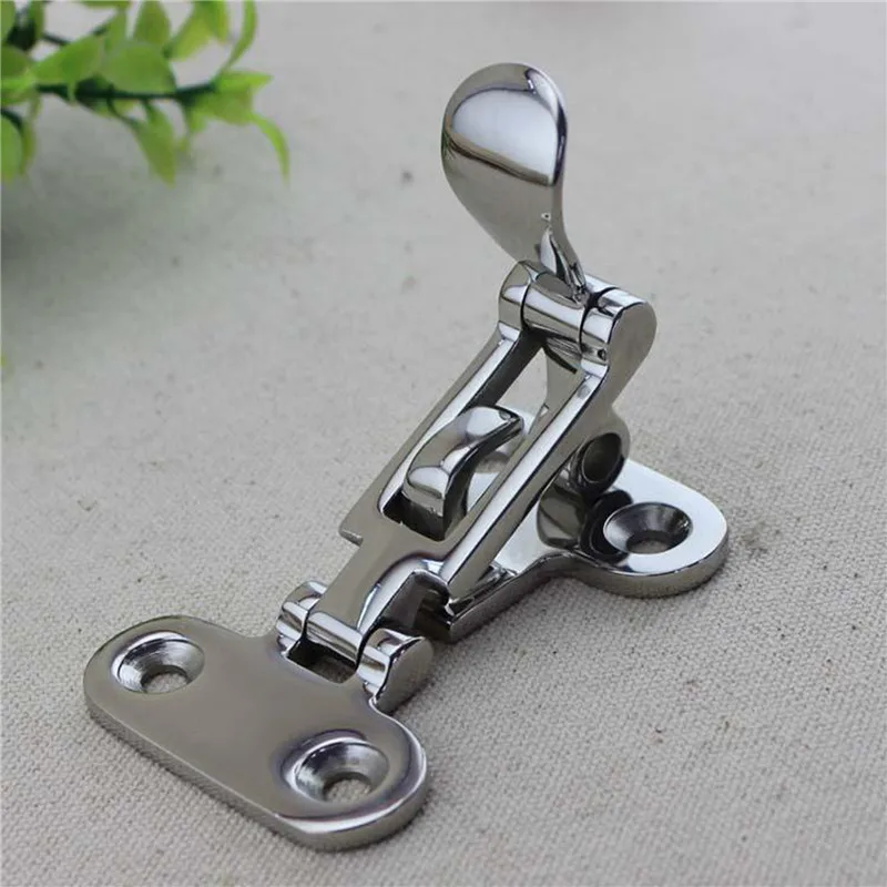 Boat Yacht Fixing Buckle Stainless Steel Polished Plate For Boat Yacht Ship Accessories Hardware Tools Stainless Steel