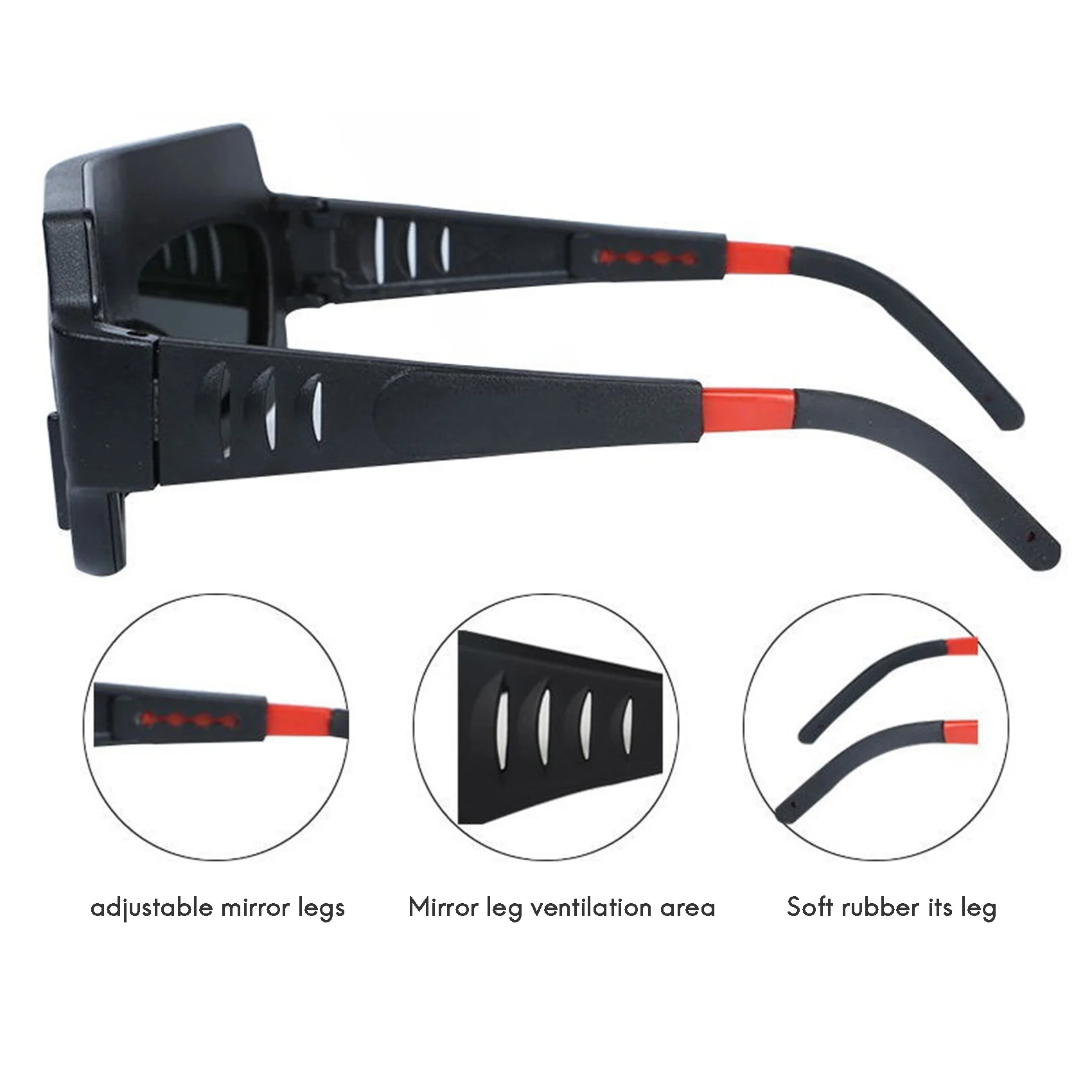 Automatic Photoelectric Welding Glasses Solar Powered Auto Darkening Welding Mask Helmet Eye Goggle Welding