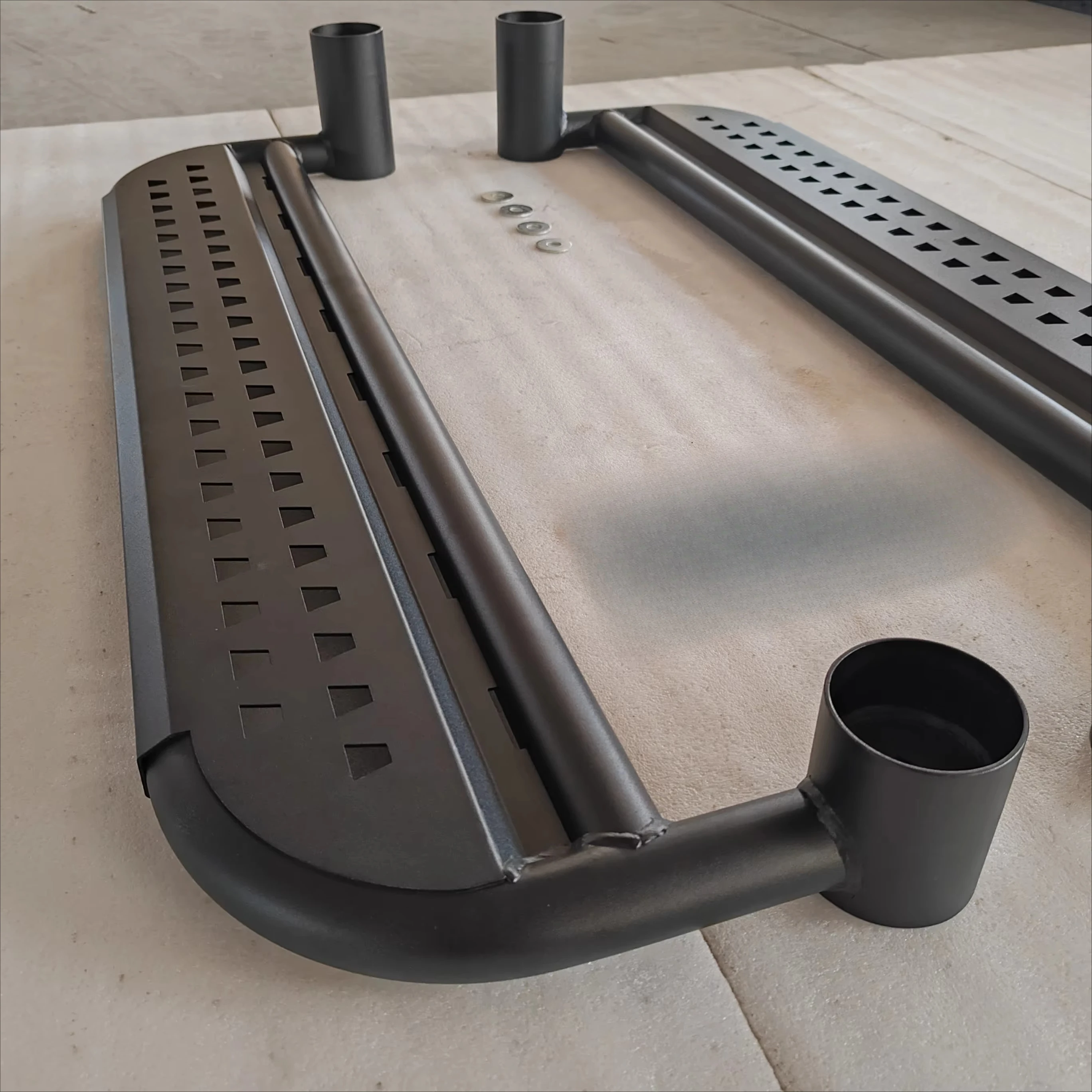 Heavy Duty Off Road Anti Slip Steel Side Pedals Car Exterior Accessories Running Boards for Jimny JB64 JB74 2018+ 2door