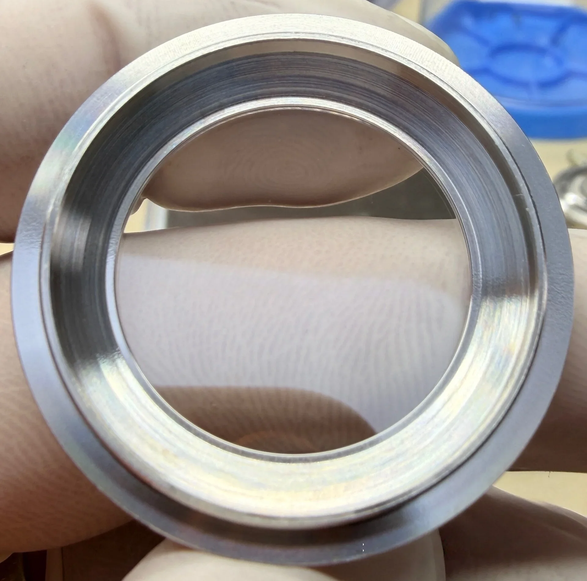 NF Substitute RX day date 228239  transparent bottom cover sapphire glass Watch Cases Parts