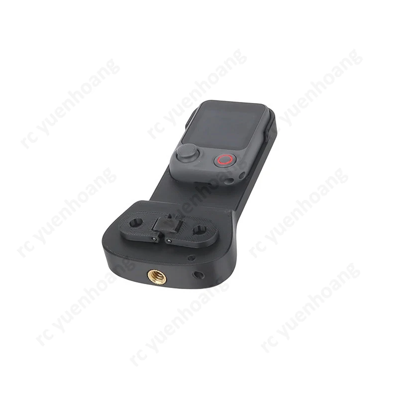 1PCS For DJI Osmo Pocket 4P/FrameTap Remote Extension Handle Anti-Loss Cradle Dual Accessory Port Quick-Release Handheld Bracket
