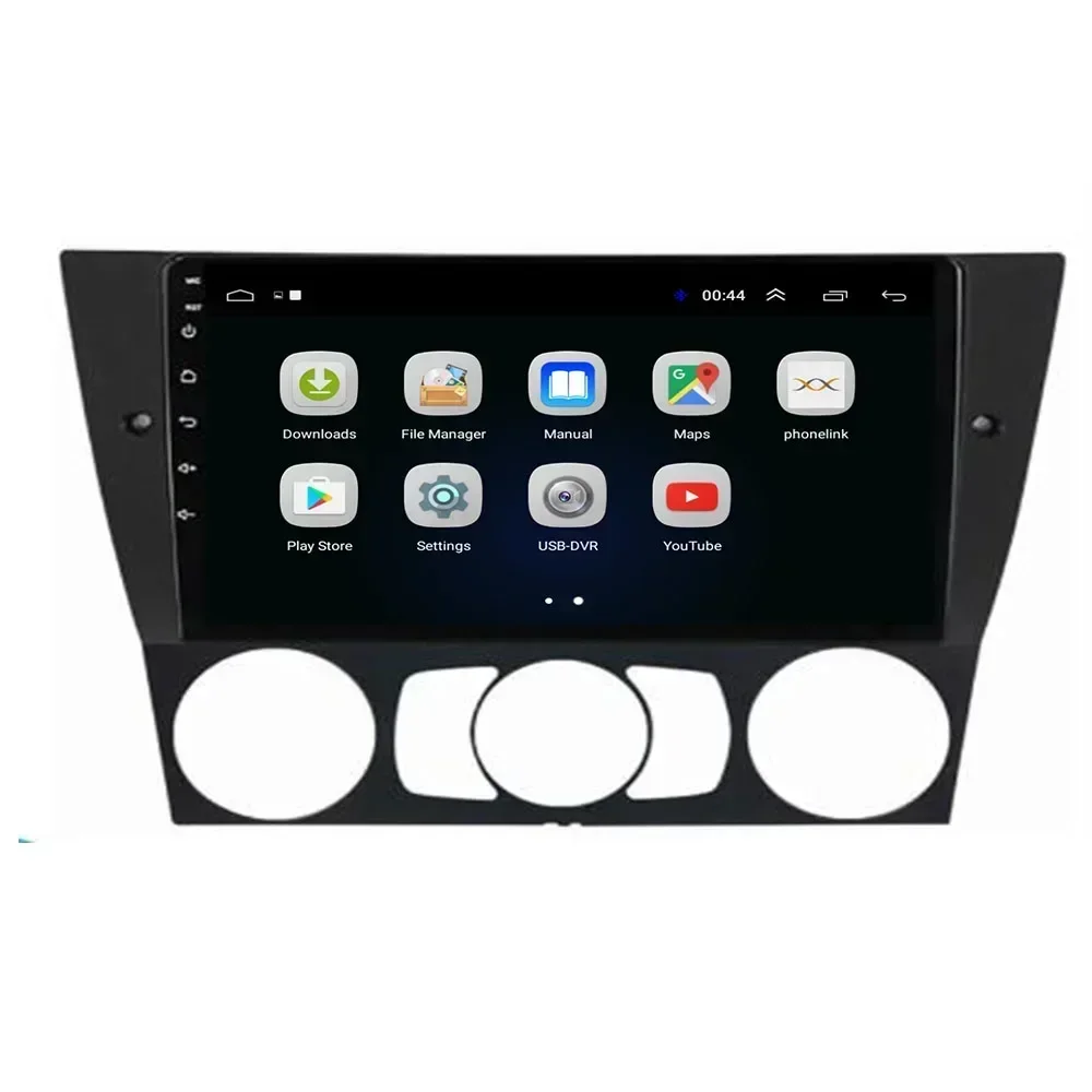 Lettore video multimediale Android 13 per BMW E90 E91 E92 E93 Serie 3 Autoradio Navigazione GPS Unità principale audio stereo NO 2Din DVD