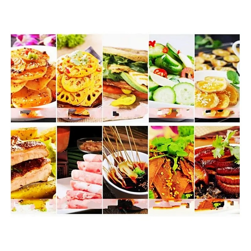 Stainless Steel Pork Belly Vegetable Fruit Slicer Frozen Meat Processor Cutting Machine Mutton Rolls Cutter Kitchen Accessory