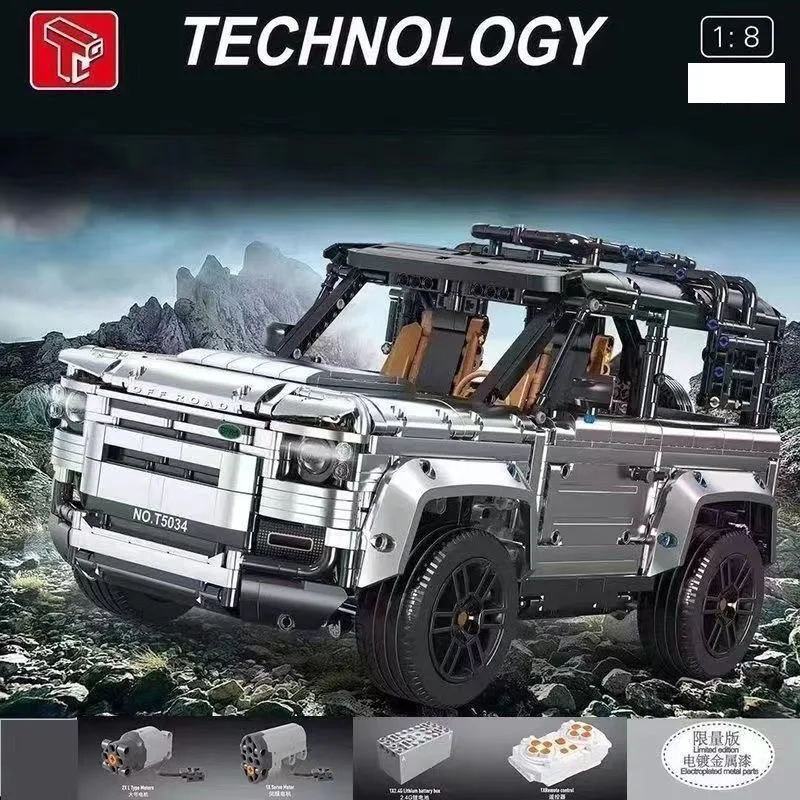 TG MOC T5034 على الطرق الوعرة التقنية RC 1:8 سيارة رياضية اللبنات نموذج الطوب تجميع لعب للبنين هدية الكريسماس مجموعة #2