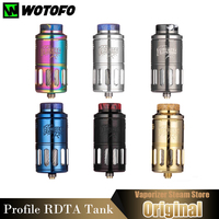 Original Wotofo Profile RDTA Tank Atomizer 6.2ml Fit Single mesh coil  Electronic Cigarette Vaporizer