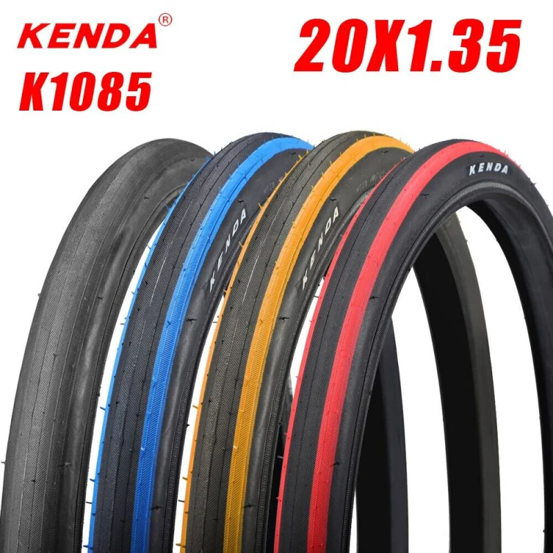 KENDA folding bicycle tire 20x1.35 60TPI mountain bike tires MTB 20er ultralight cycling tyres pneu 50-85 PSI K1085