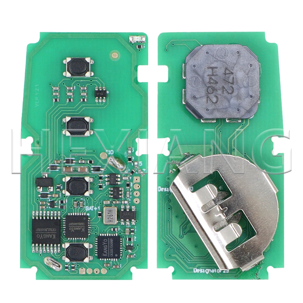 HIJ BA7EQ 433.58-434.42MHz P4:88 8AChip 89904-0D130 Proximity Auto Afstandsbediening Sleutel Voor Toyota Yaris Auris 2014-2016 Hybrid Camry