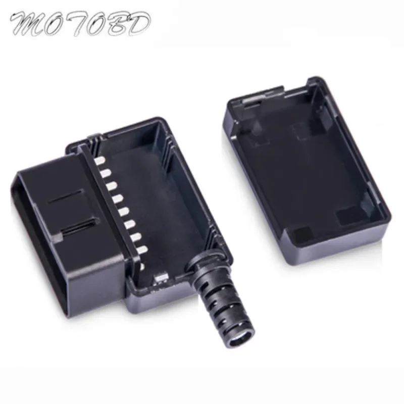 

Male Female 16 Hole Car OBD2 Female Diagnostic Interface OBD Plug OBD2 Female Shell OBDII Assembled with Screw