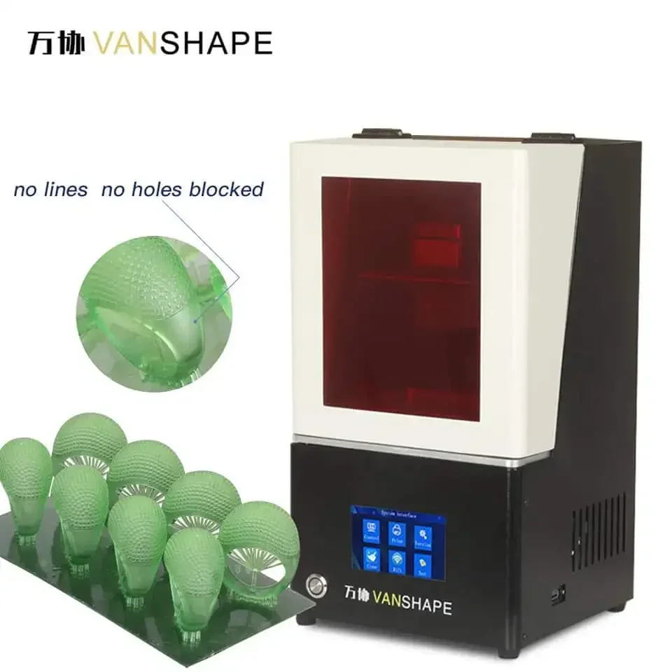 Vanshape High Resolution Jewelry Casting  3D Printer For  Monochrome Screen LCD