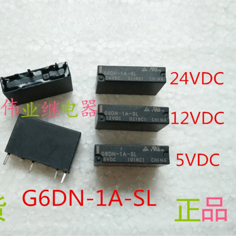 （Brand New Original）1pcs/lot 100% original genuine relay:G6DN-1A-SL -M1 5VDC 12VDC 24VDC 4pins