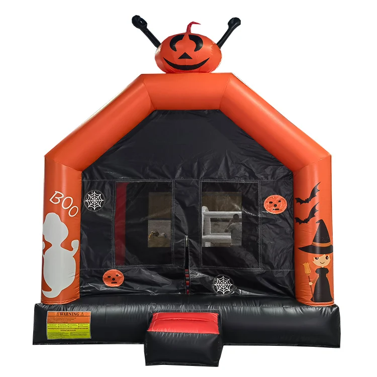 Hot item bouncer pumpkin bouncy castle giant inflatables outdoor halloween inflatable haunted house