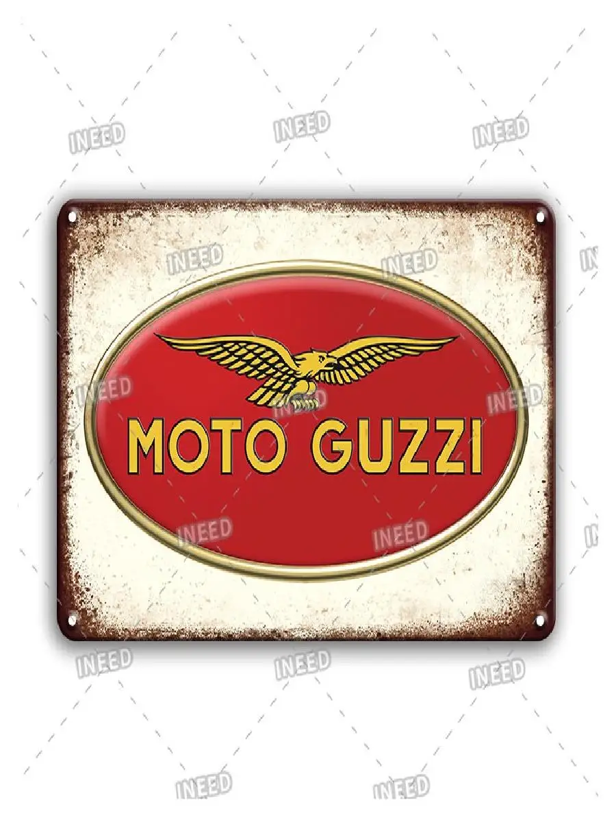 INEED Decor Vintage Garage Metal Tin Signs Plaque  Retro Wall Decor for Man Cave Tool Shop Auto Parts Motor Gas Oil  Perfect Hom