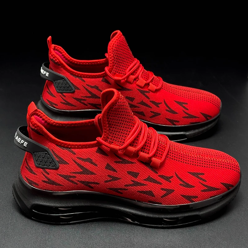 YRZL Mens Shoes Running Sneakers Breathable Mesh Lightweight Comfortable Walking Shoes Non Slip Gym Training Shoes Man