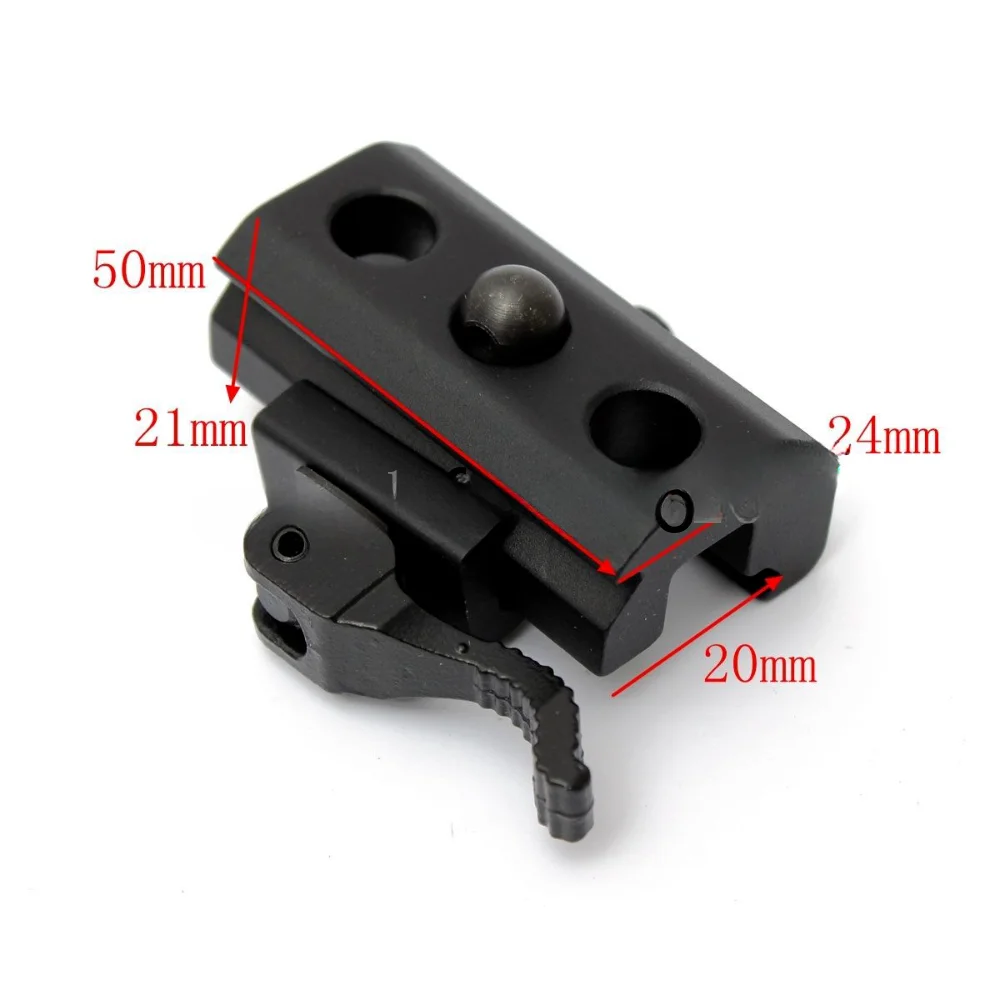 20mm Aluminum Alloy Joint Connecting Buckle All-Metal Tripod Quick Release Connector