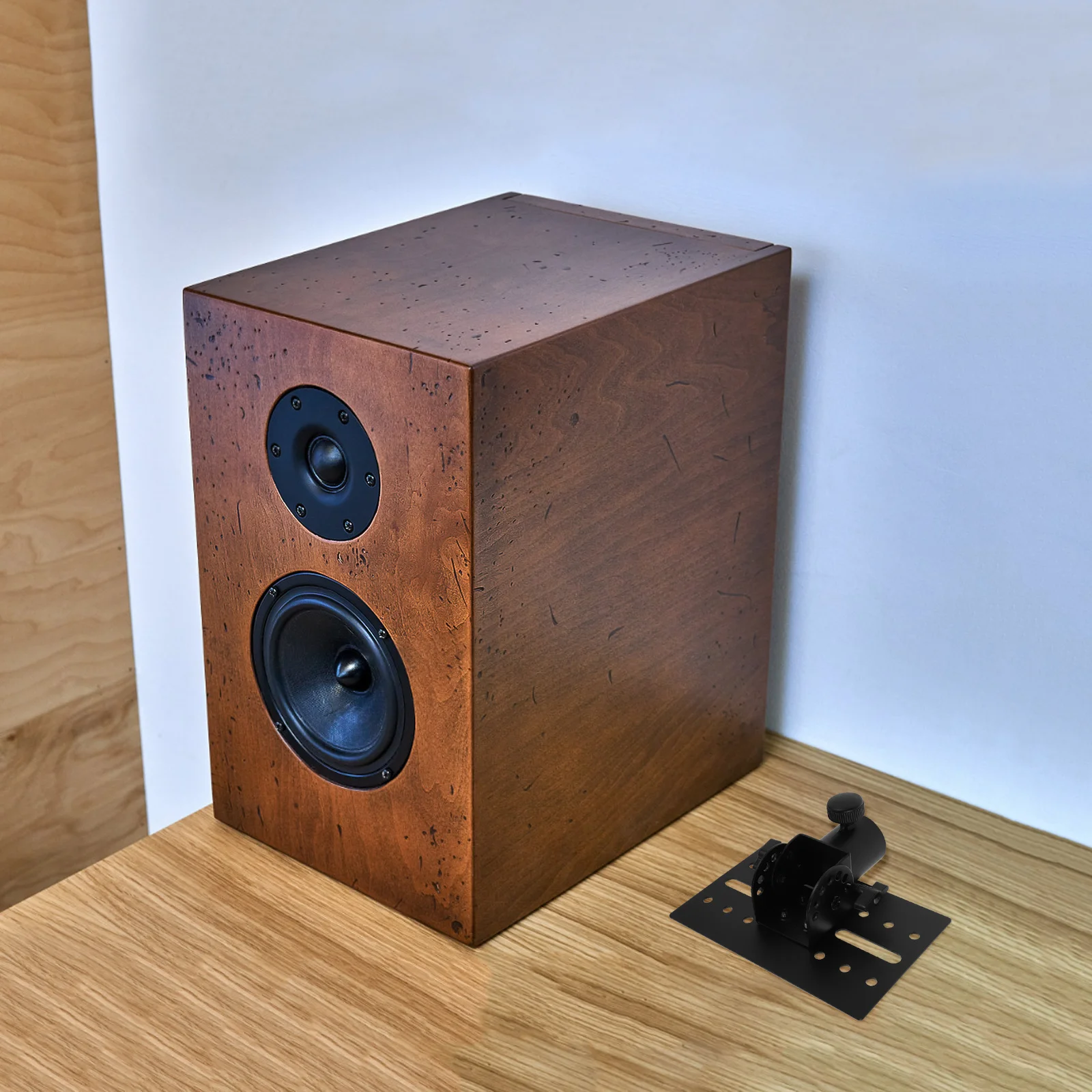 

Studio Monitor Stand 17.5X12.5Cm Metal Tray Adjustable Tripod Speaker Tray For Projectors Monitors Video Devices Projector